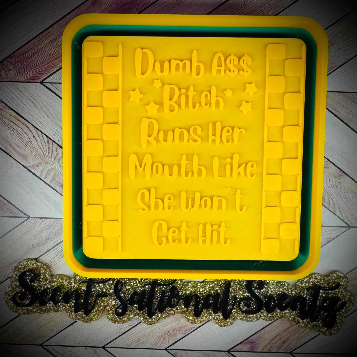 Dumb a$$ B*TCH runs her mouth