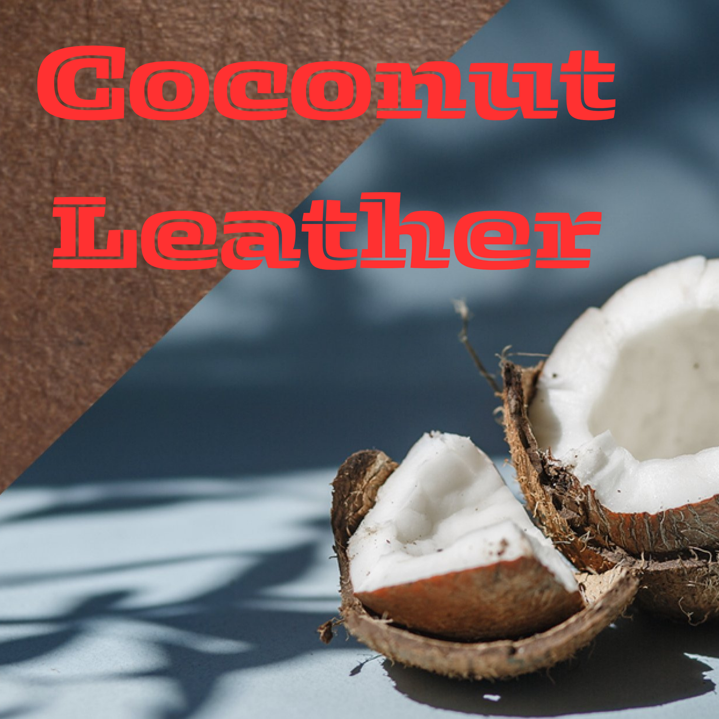 Coconut Leather Prescented Beads