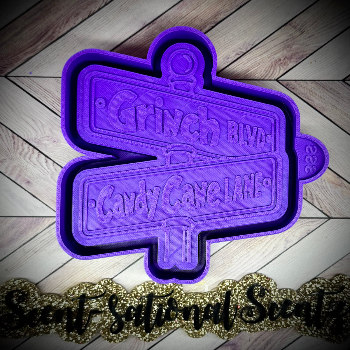 Christmas Street Sign mold