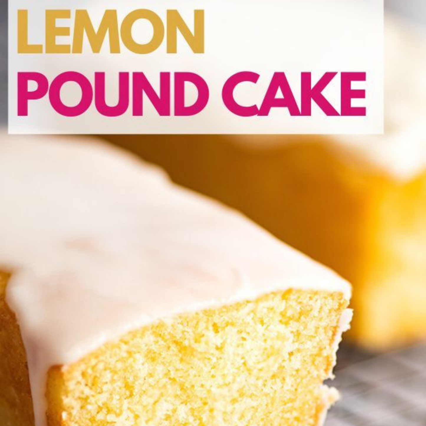 Lemon Pound Cake Prescented Beads