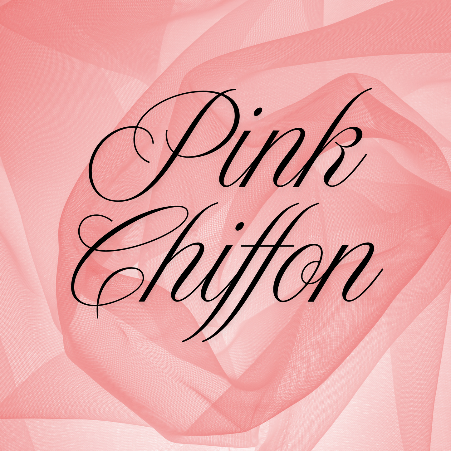 Pink Chiffon Prescented Beads