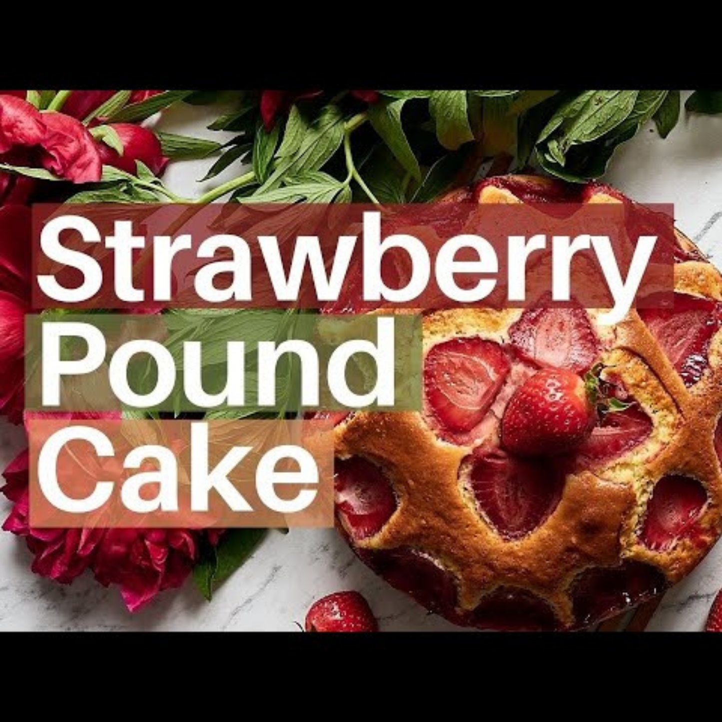 Strawberry Pound Cake Prescented Beads