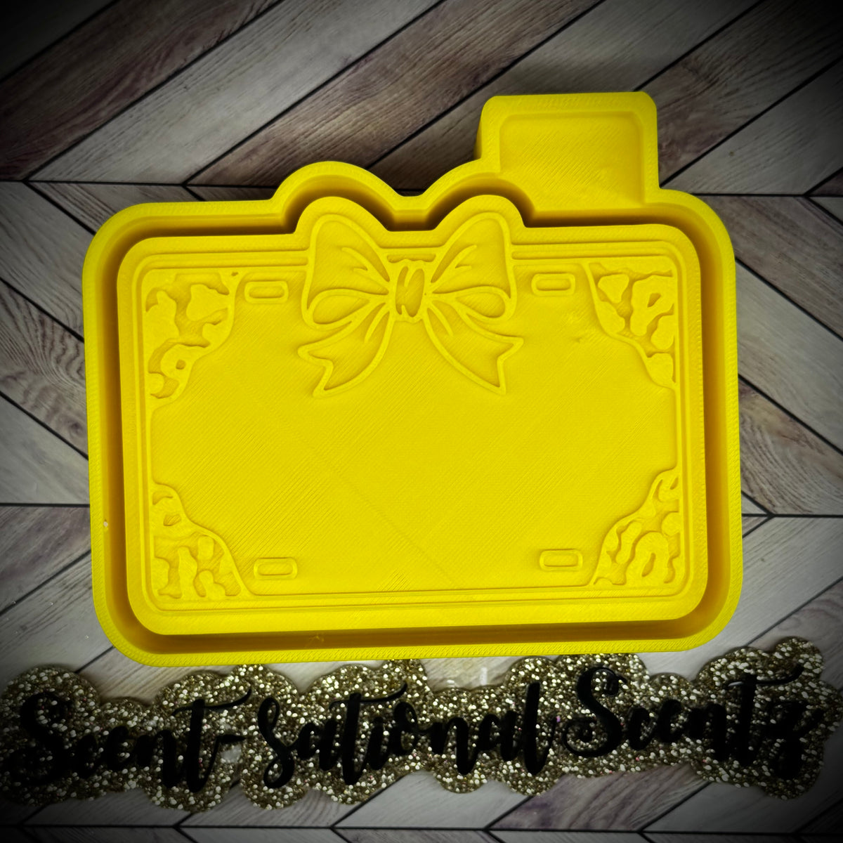 Leopard License Plate mold