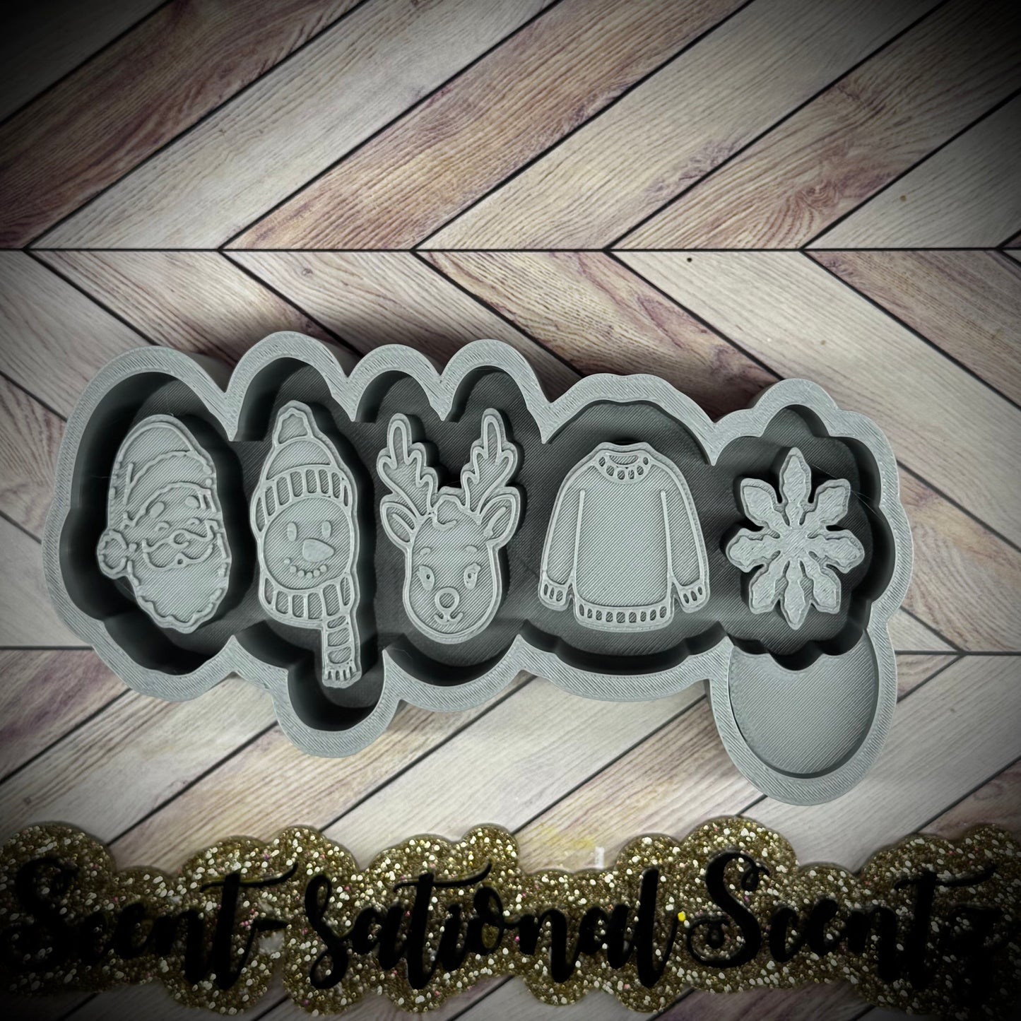 Christmas Freshie Charm Minis mold