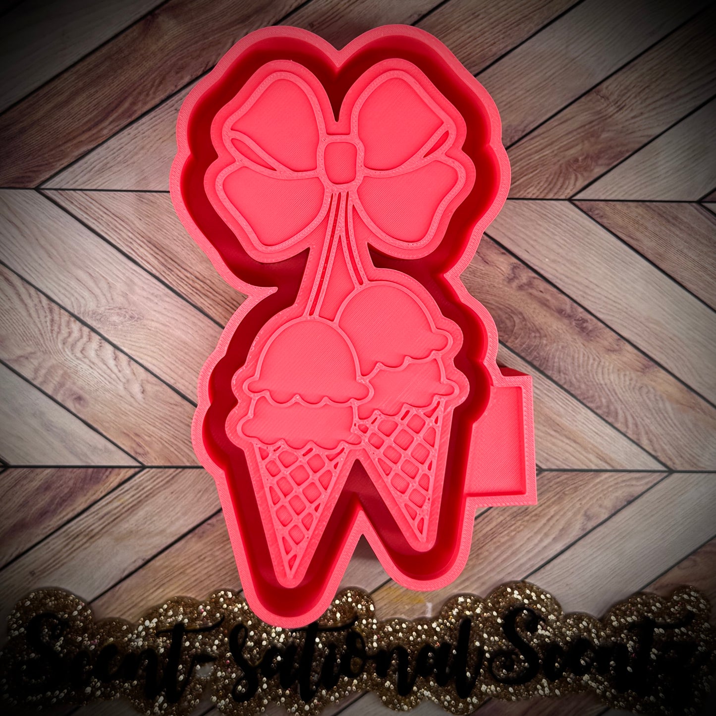 Ice cream Cone Cherries mold