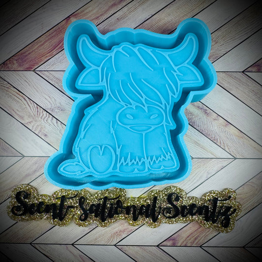 Highland cow mold(272)