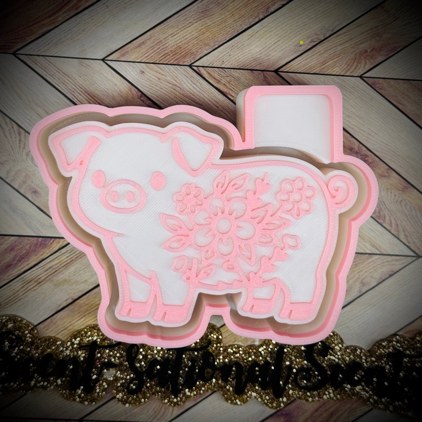 Floral Pig mold