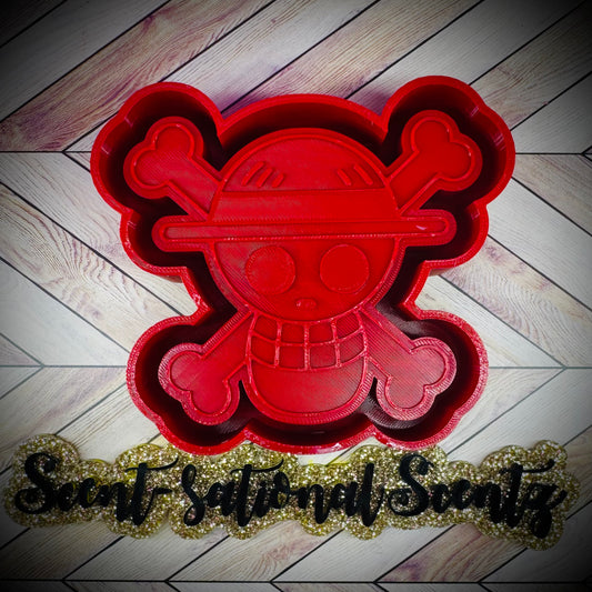 One piece skull mold (267)