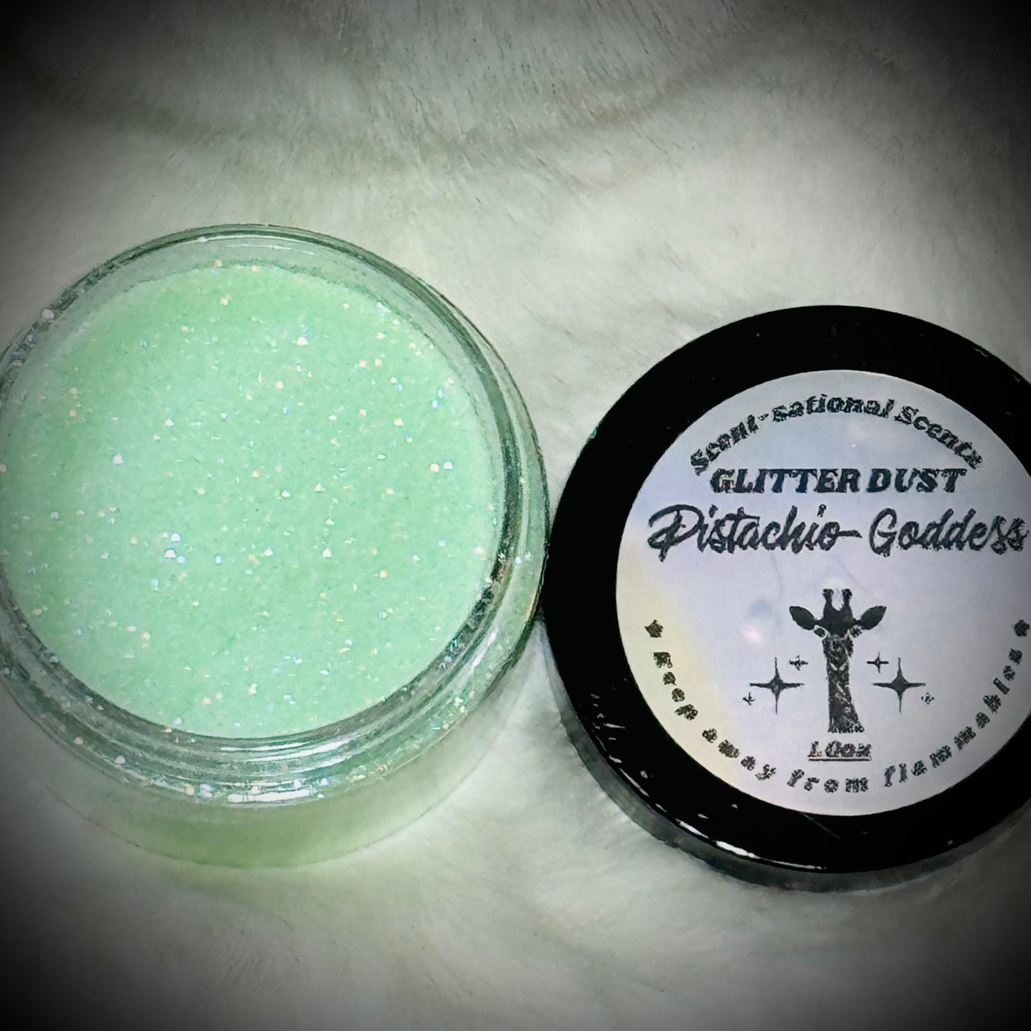 Pistachio Goddess glitter dust