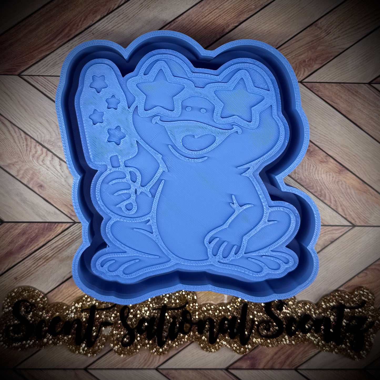 Patriotic Frog mold(469)