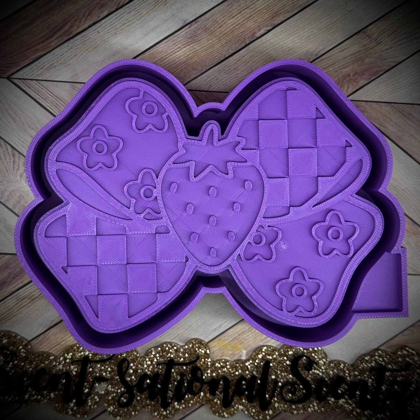 Strawberry Bow mold(413)