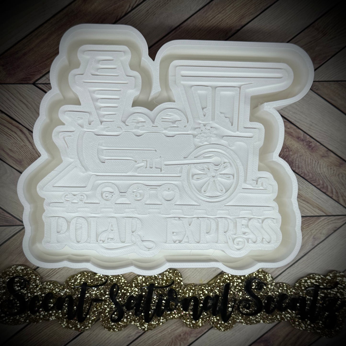 Polar Express Train mold(387)