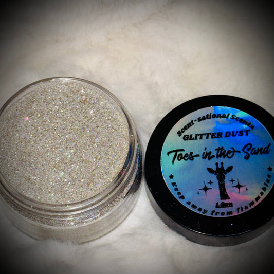 Toes in the Sand Glitter Dust