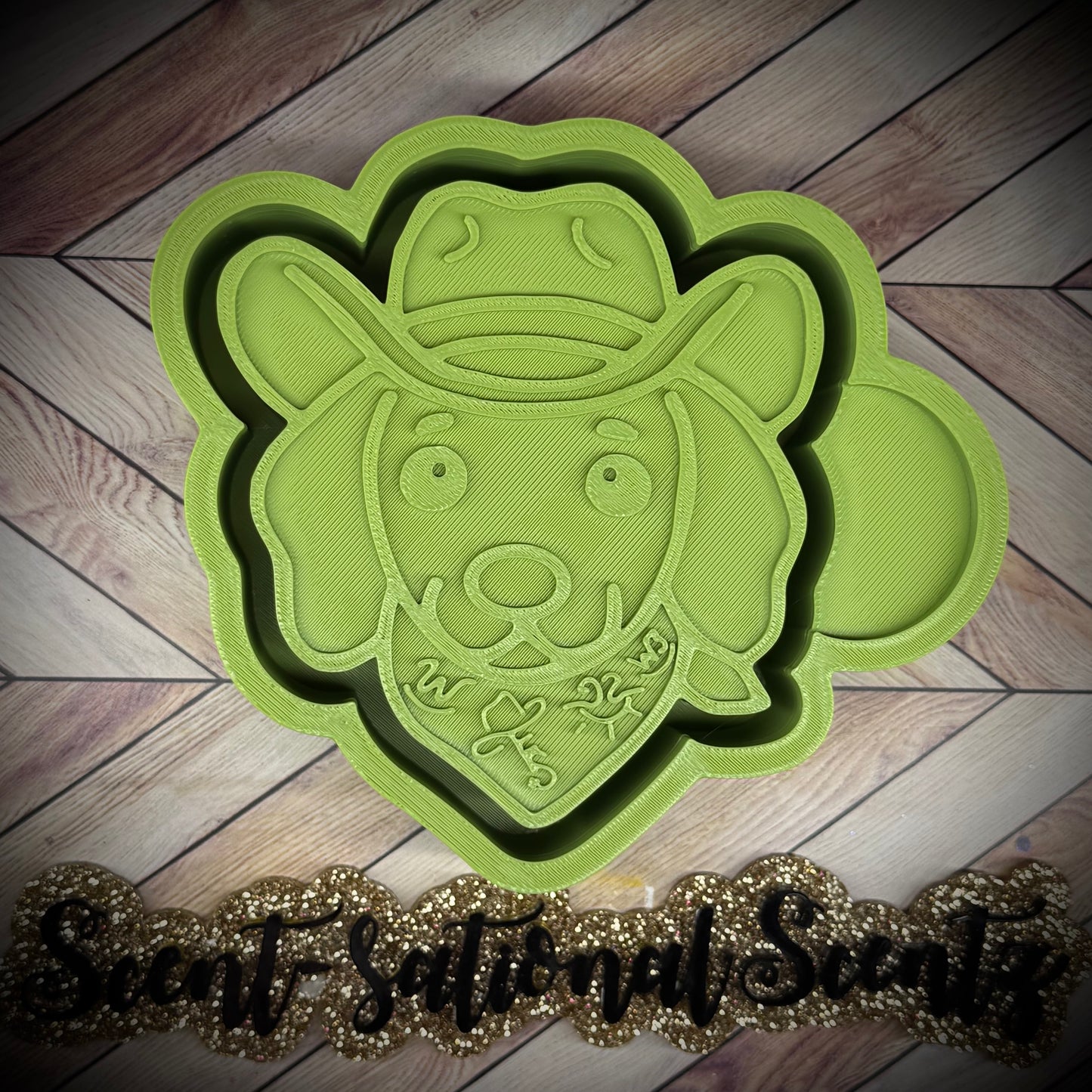 Western Branded Dachshund mold(481)