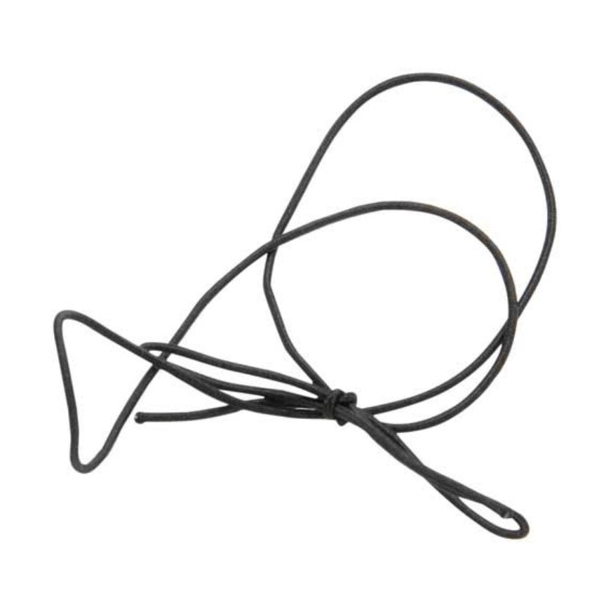 50ct 10” pre-cut black elastic string