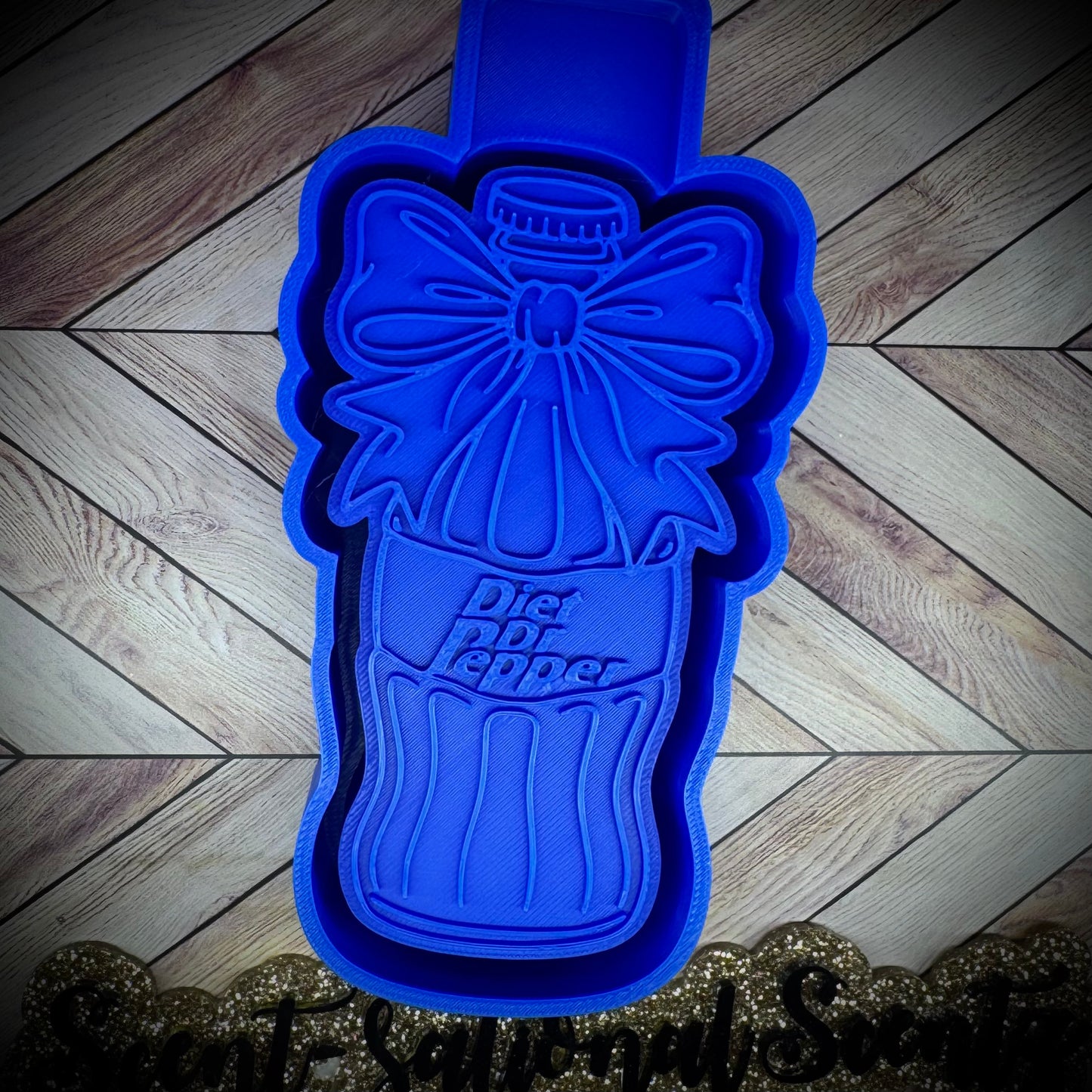 Diet Dr. Pepper Bow Bottle mold
