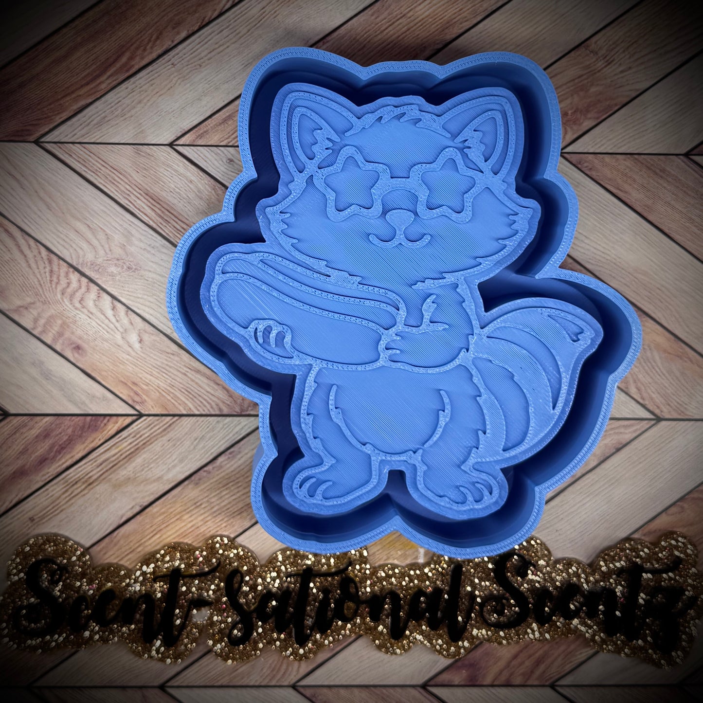 Patriotic Raccoon mold