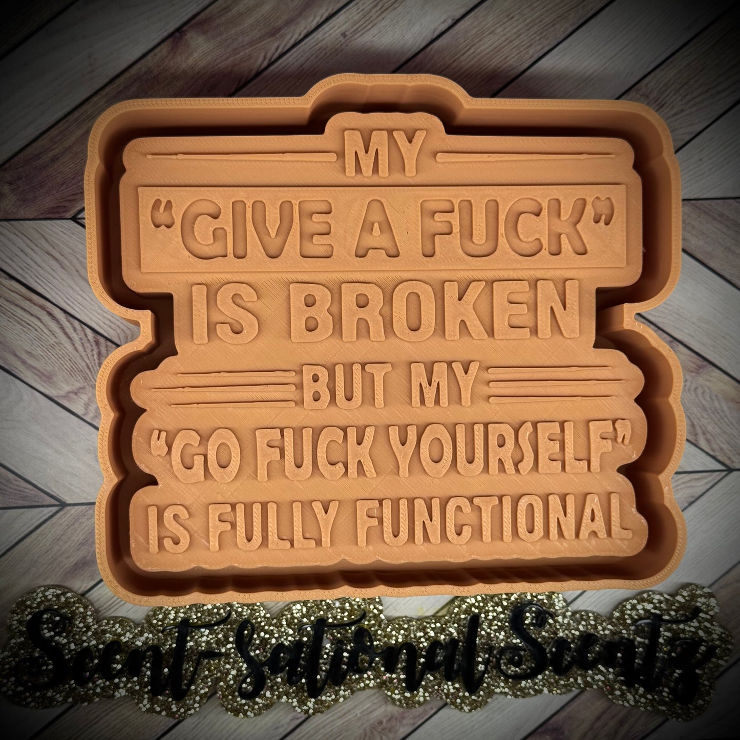 “Give a F*CK” is broken mold