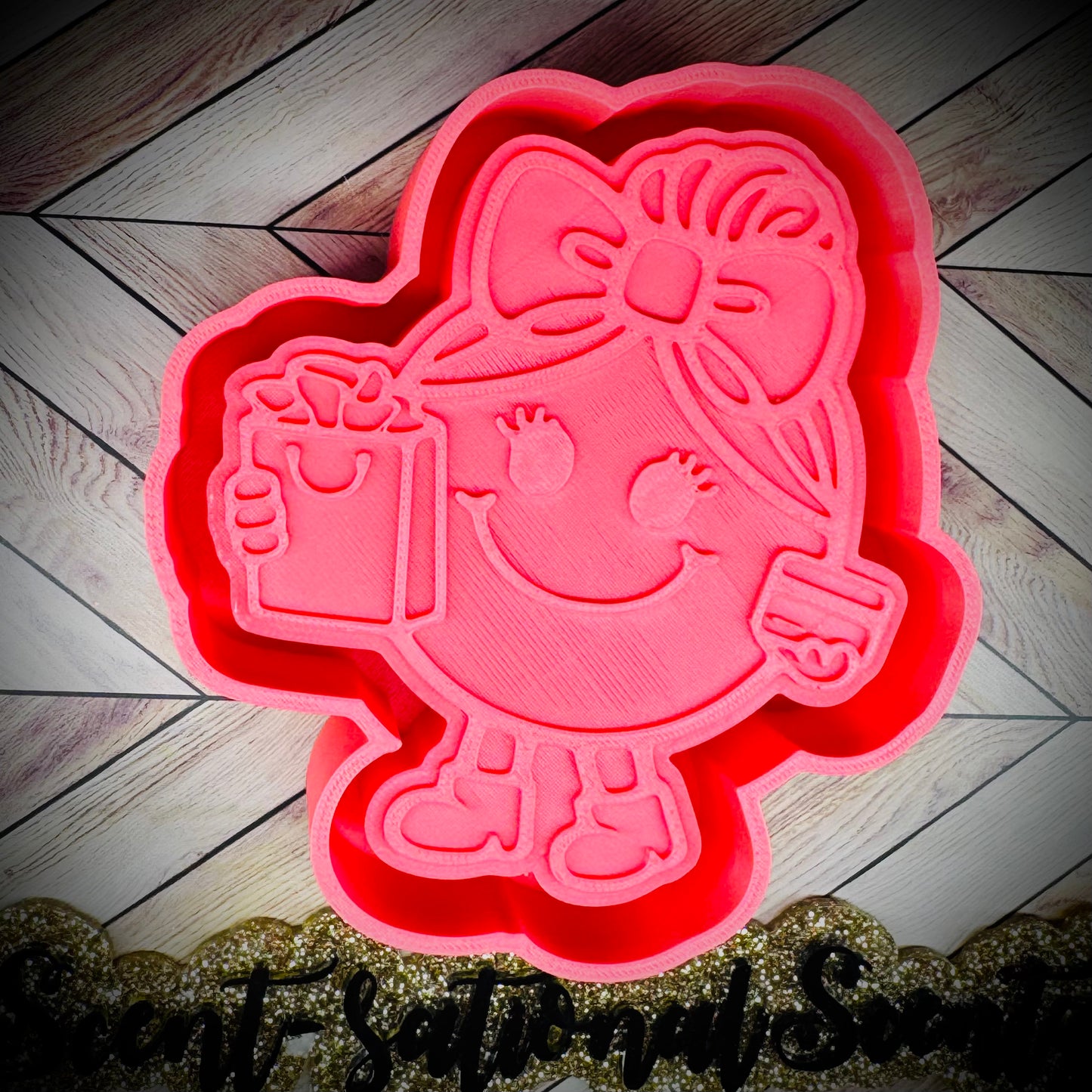 Little Miss Shopping mold