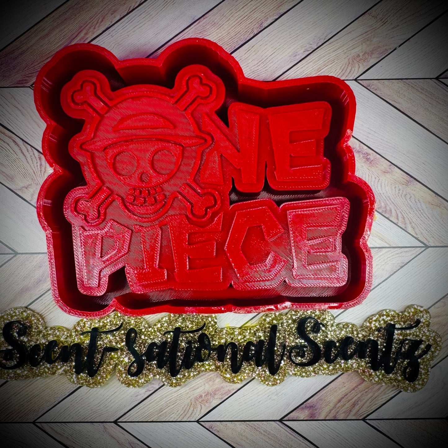 One piece logo mold(265)
