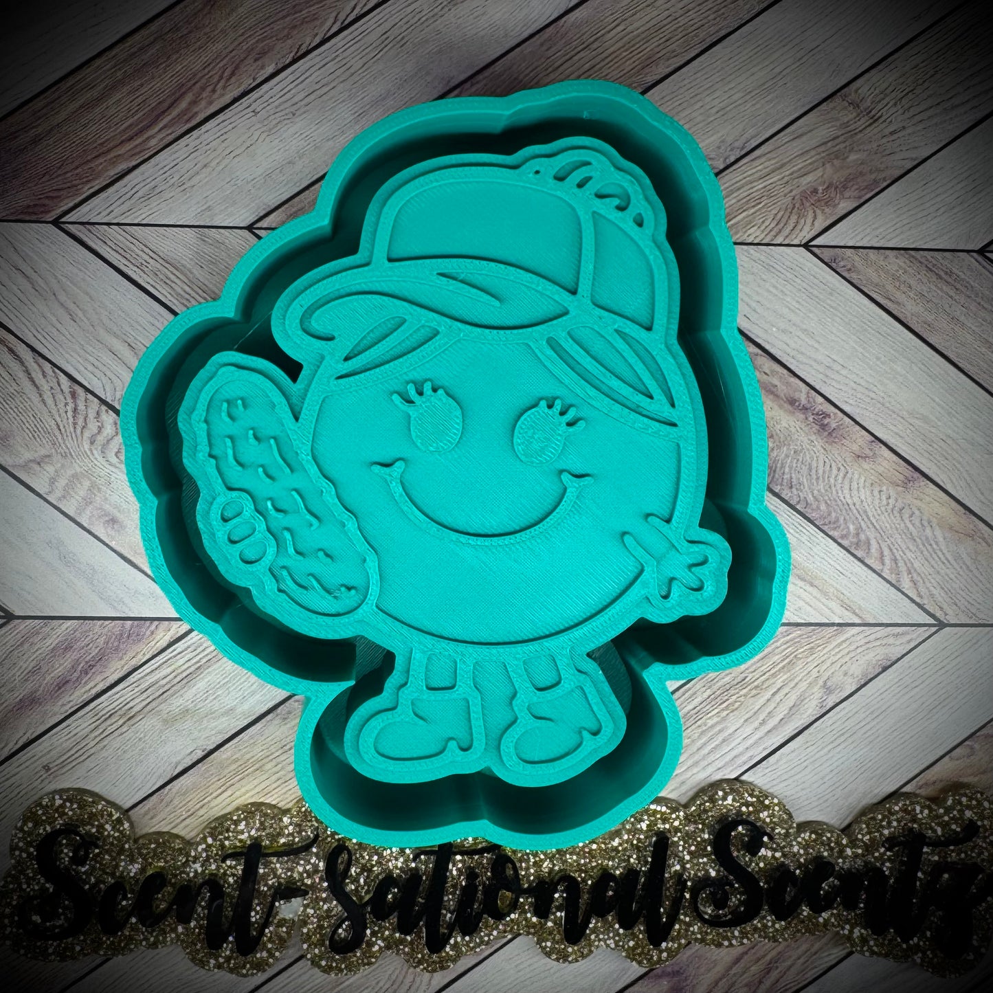 Little Miss Pickle Lover mold