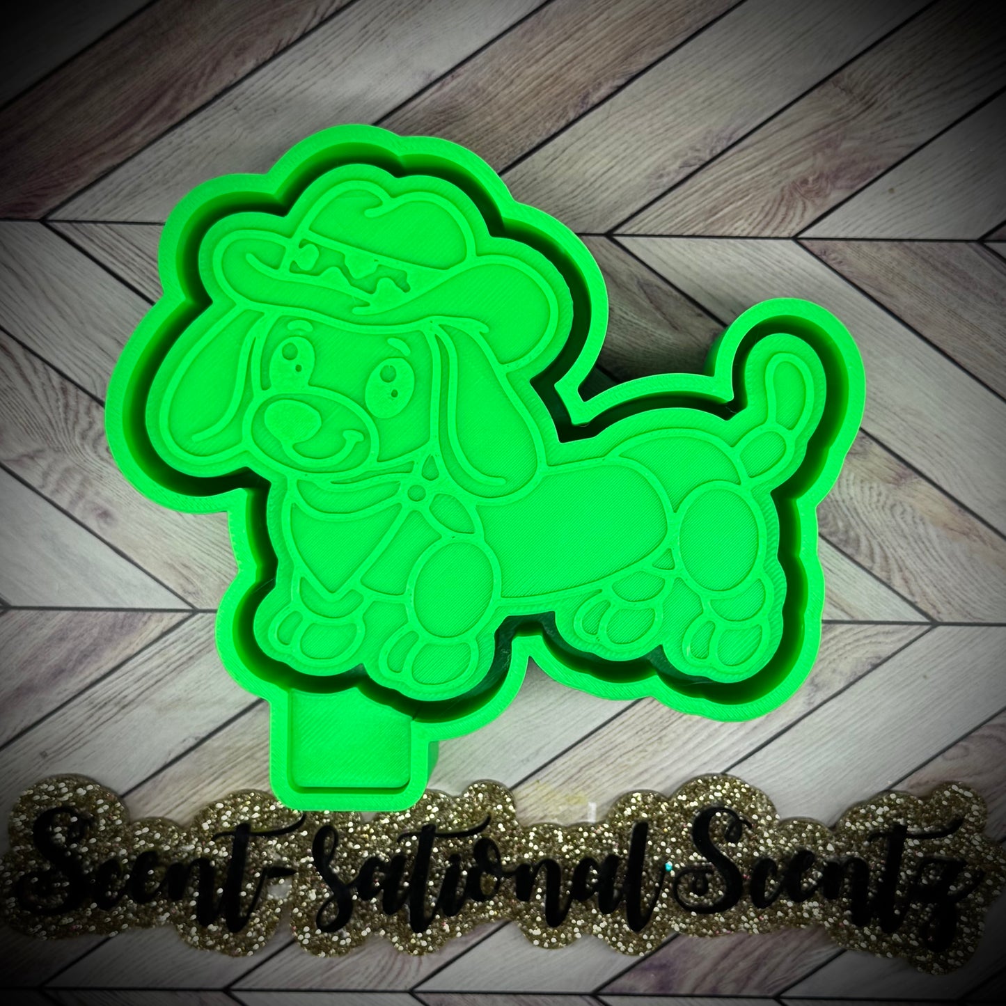 Western Weenie Balloon Dog mold