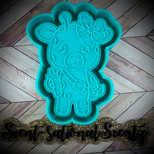Boujee Giraffe mold
