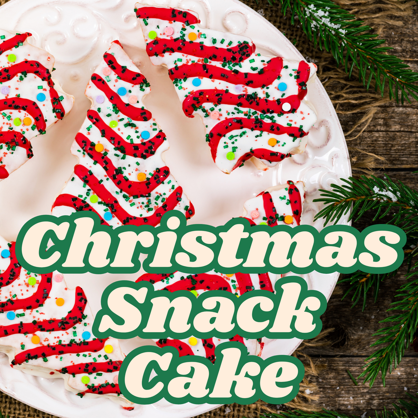 Christmas Snack Cake