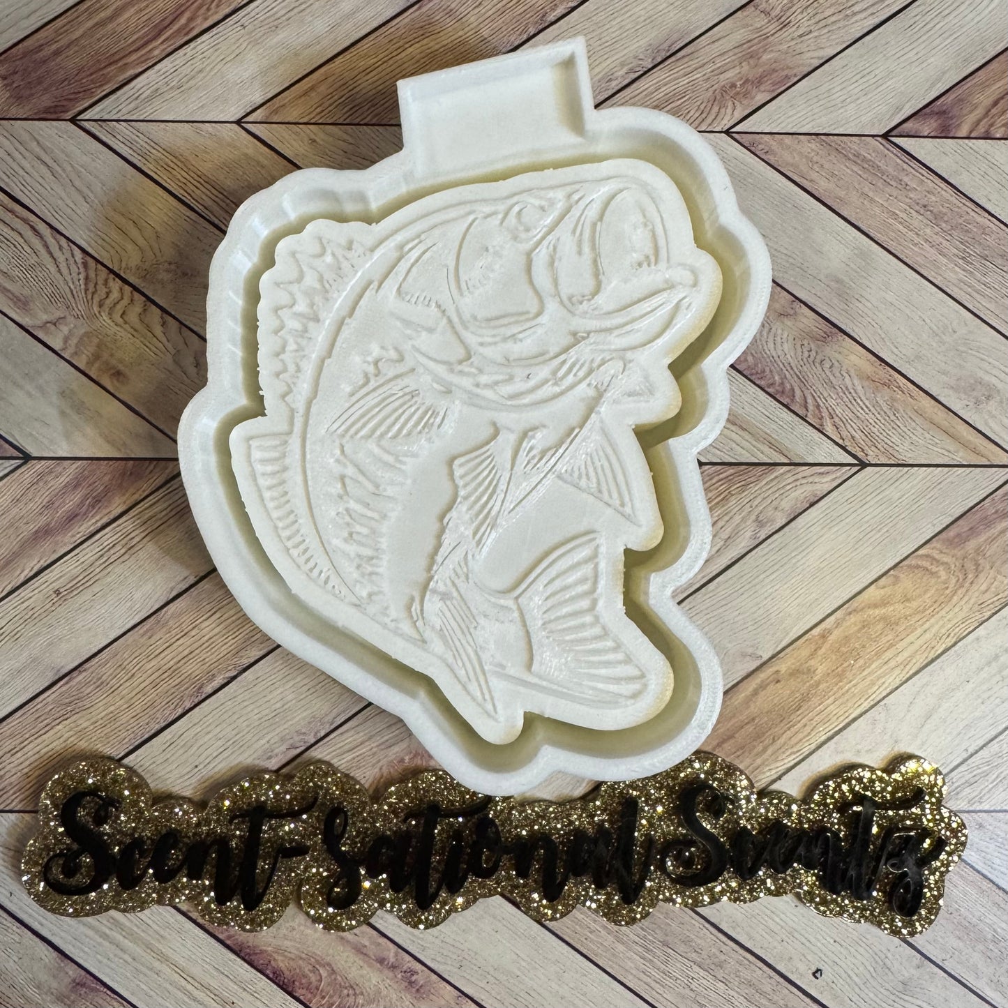 Bass Fish Freshie Mold