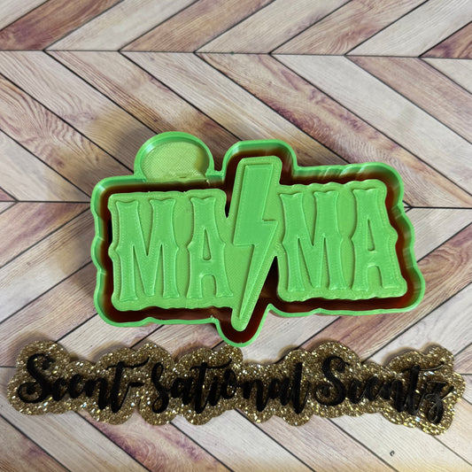 Mama Lightning Bolt Freshie Mold