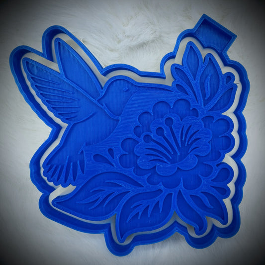 Hummingbird Flower Freshie Mold(180)