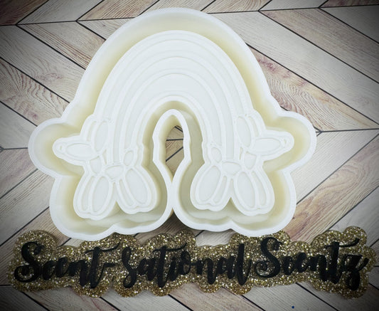 Balloon Dog Rainbow Freshie Mold(57)