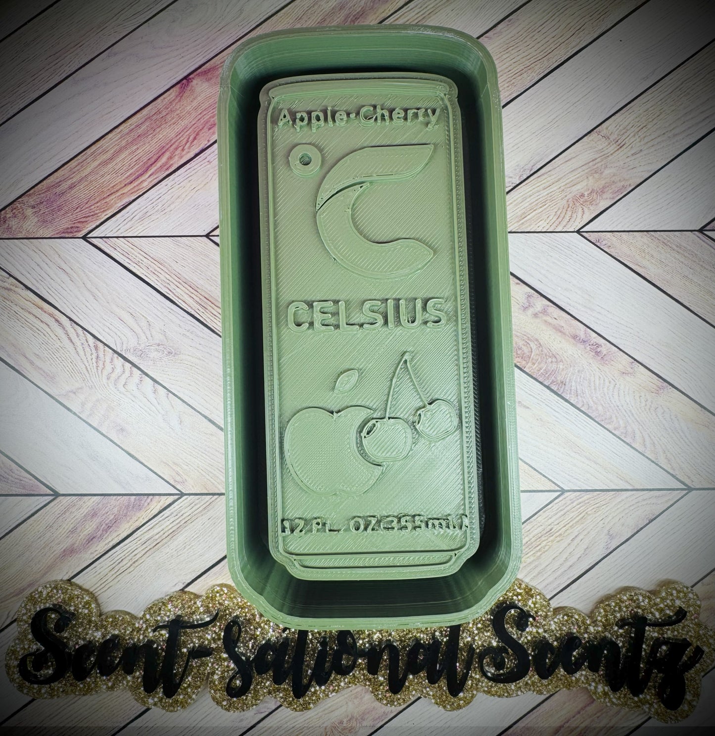 Apple Cherry Energy Freshie Mold