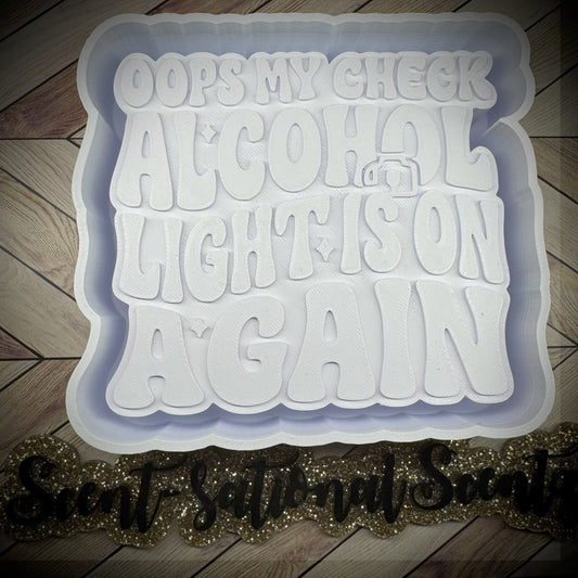 Check Alcohol Light Freshie Mold