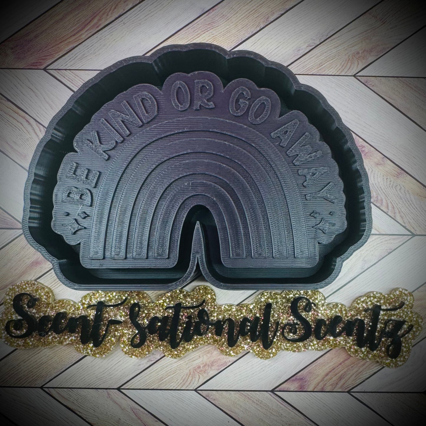 Be Kind Or Go Away Freshie Mold