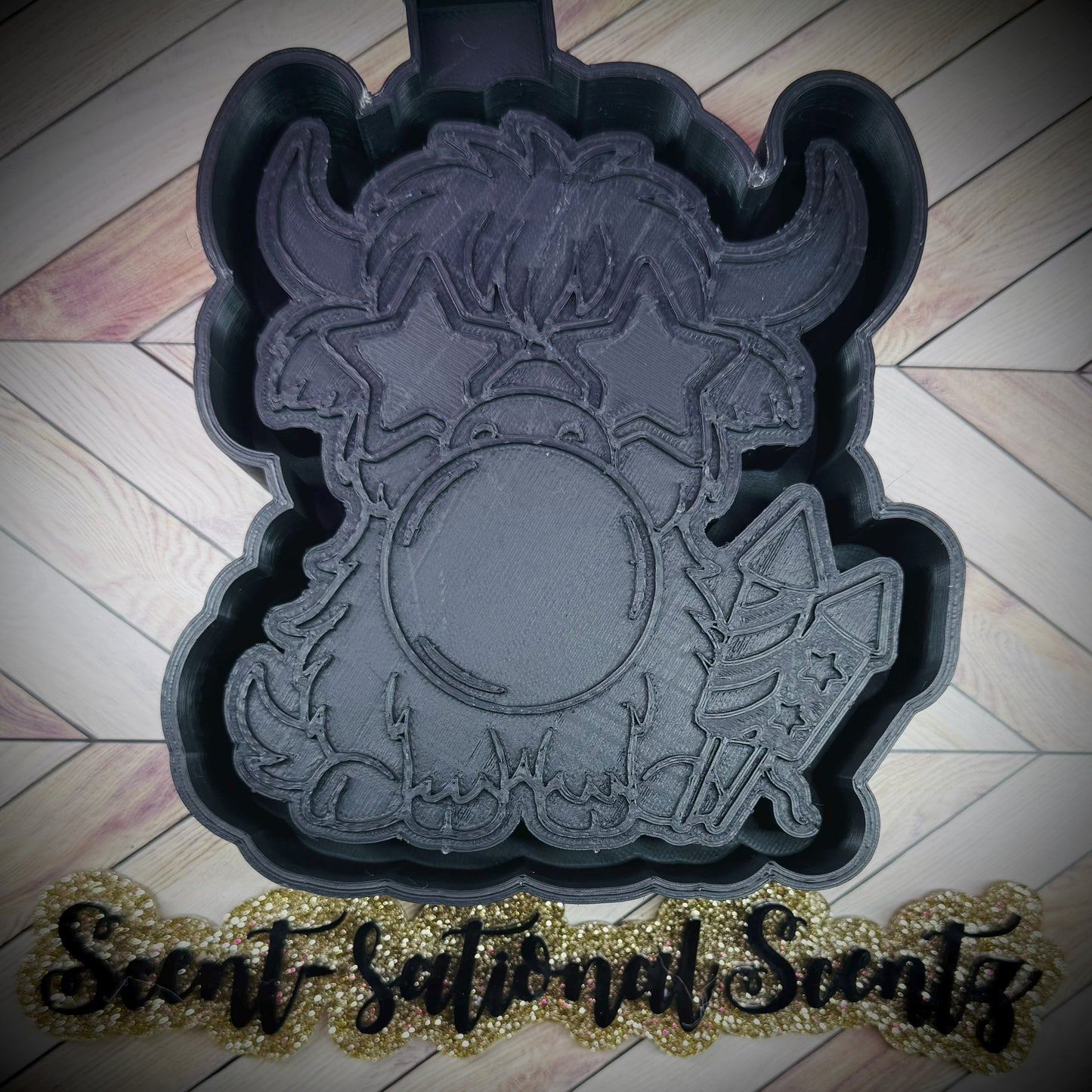 Patriotic Highland Freshie Mold(4)