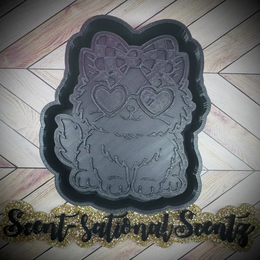 Cute Kitten Freshie Mold(177)