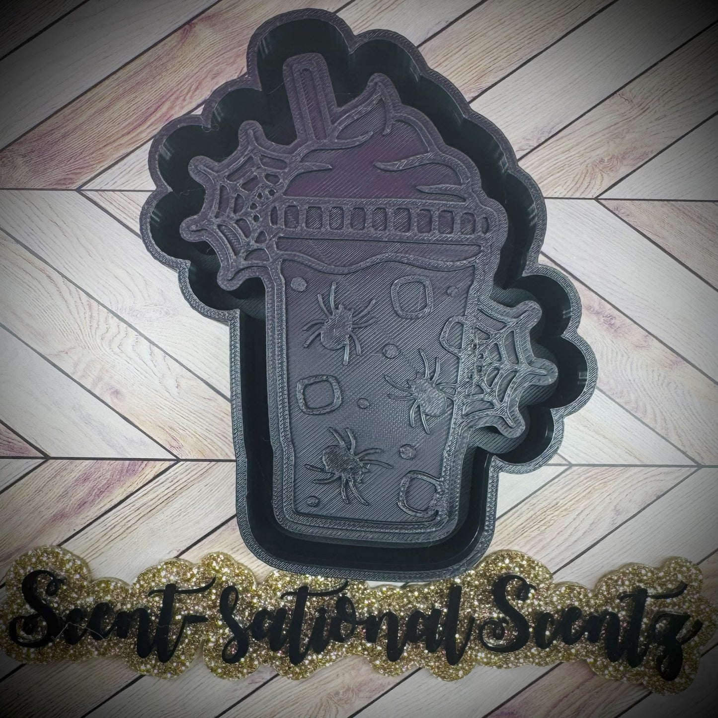 Halloween Latte Freshie Mold(81)