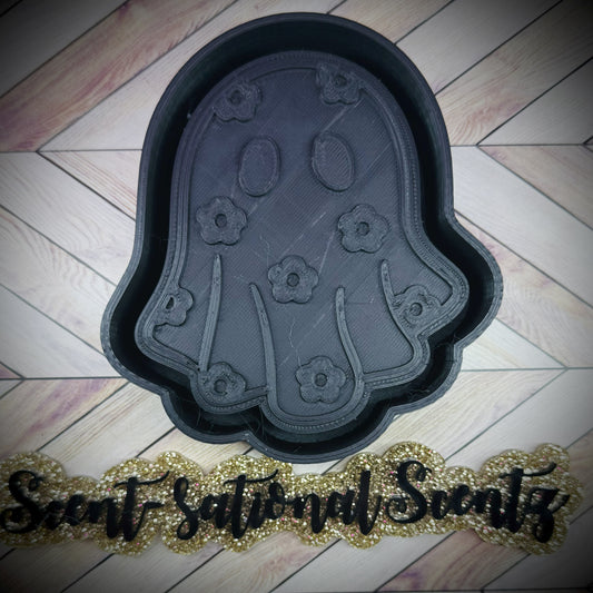 Floral Ghost Freshie Mold