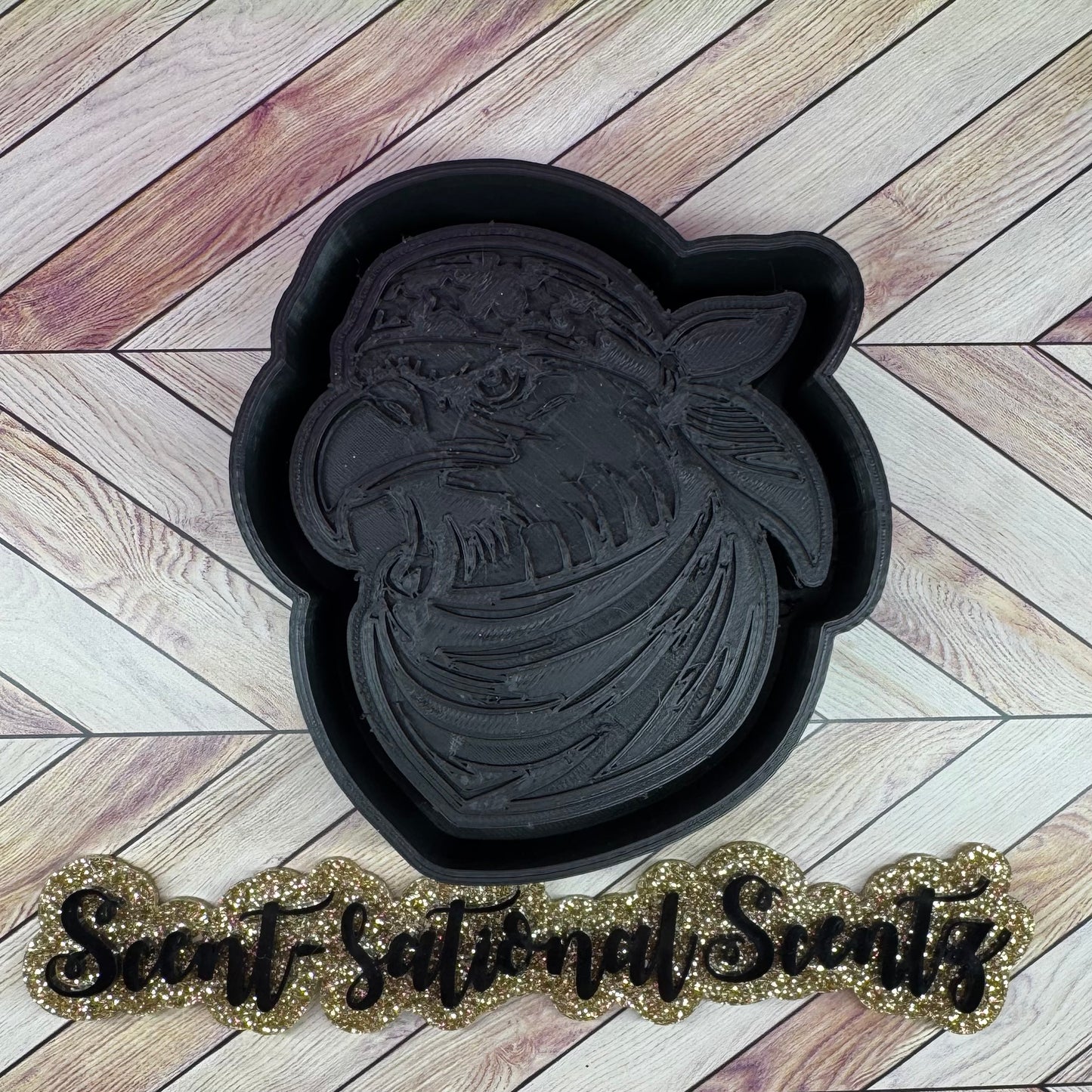 Eagle w/Bandana Freshie Mold(68)
