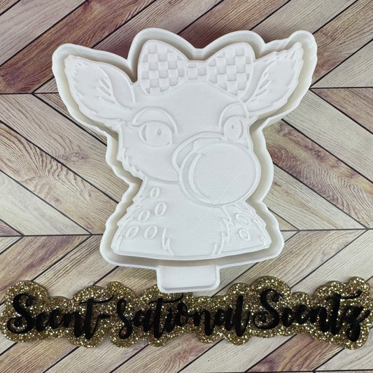 Deer Bubblegum Freshie Mold(63)