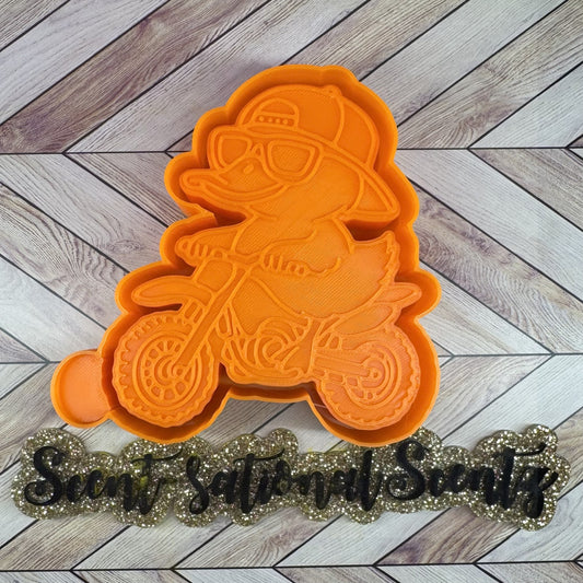 Duck Dirtbike Freshie Mold(191)