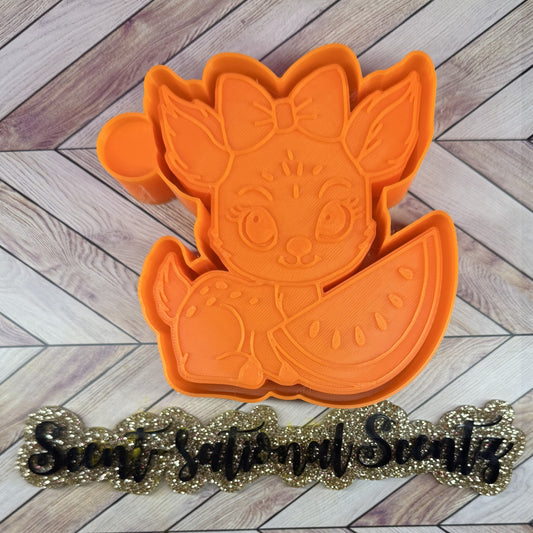 Deer Watermelon Freshie Mold