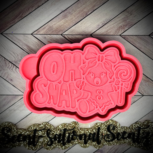 Oh Snap Gingerbread mold