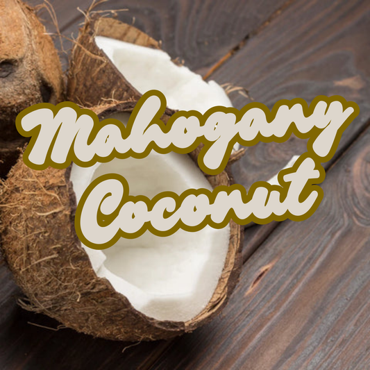 Mahogany Coconut Prescented Beads