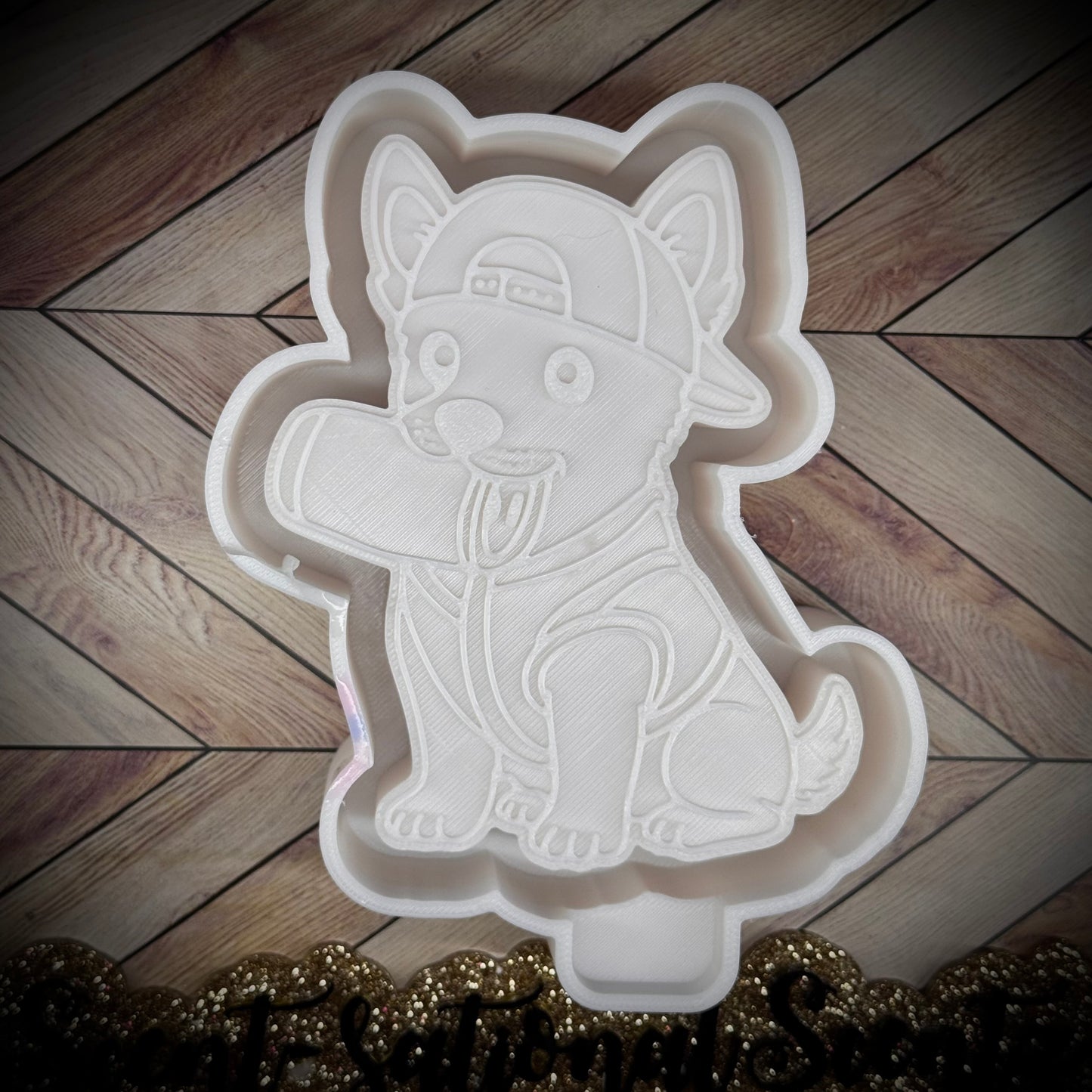 All-American Dog w/can mold