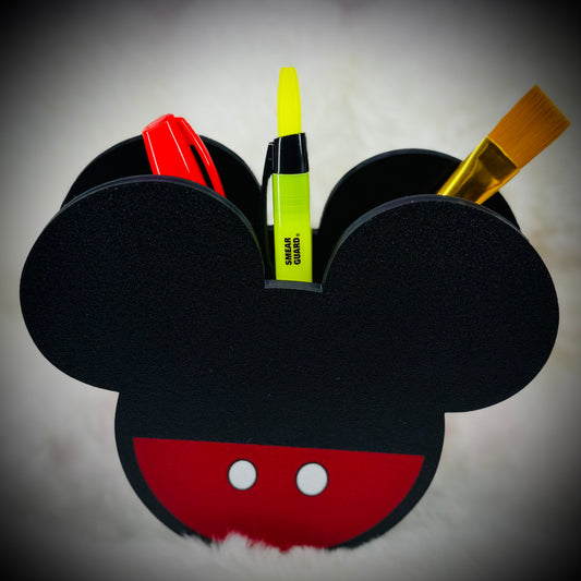 Pencil/Pen holder and post-it holder desk set