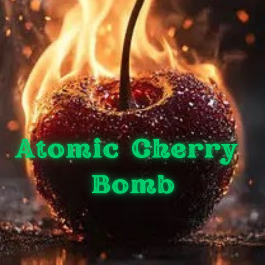 Atomic Cherry Bomb Prescented Beads