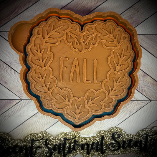 Fall Wreath mold(742)