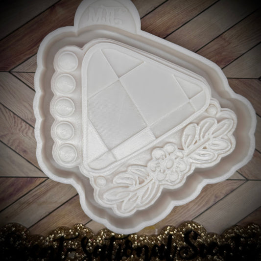 Western Checkered/Floral mold(431)